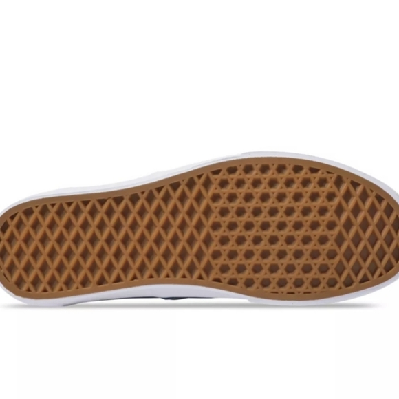 Never worn VANS Old Skool 751505 Low Canvas Skate Shoes Blue Mens 5.5 Womens 7 - Picture 4 of 8